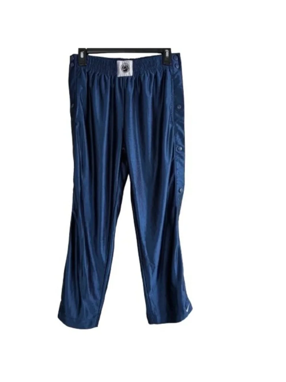 VTG 90’s/Y2K Nike Dazzle Tear Away Basketball Track Pants Blue Sz Medium
